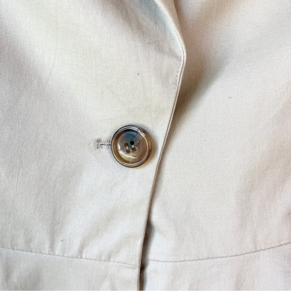 ELOQUII Tan Plus Size Crop Blazer - Picture 9 of 9